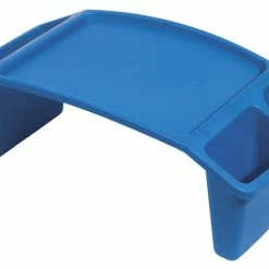 Hot Sale 🌟 Deflect-O Deflecto Antimicrobial Lap Trays, Blue, Pack Of 6 😍