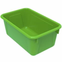 Best deal 😍 Storex Small Cubby Bin, Grass Green, Pack Of 5 ⭐