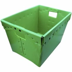Coupon 🎁 Flipside Plastic Storage Postal Tote, Green, Pack Of 4 ✨