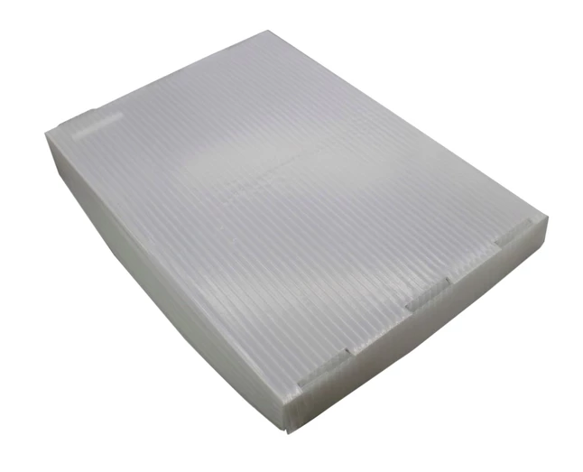 Promo ๐คฉ Flipside Plastic Storage Postal Tote Lid, Translucent, Pack Of 4 โ๏ธ