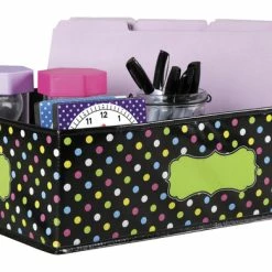 Cheap ❤️ Teacher Created Resources Chalkboard Brights Storage Bin 🎉
