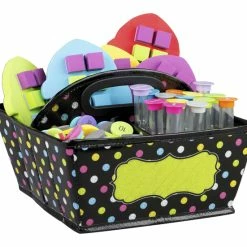 Brand new 💯 Teacher Created Resources Chalkboard Brights Storage Caddy 🎁