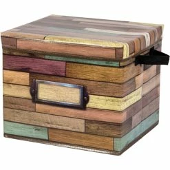 New 🧨 Teacher Created Resources Reclaimed Wood Storage Box 🎁