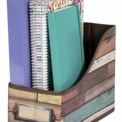 Buy 🧨 Teacher Created Resources Reclaimed Wood Book Bin 😍