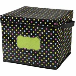 Cheapest 🎉 Teacher Created Resources Chalkboard Brights Storage Box 🧨
