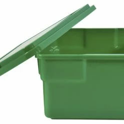 Wholesale 🔥 School Smart Storage Box With Lid, 11 X 6 X 16 Inches, Green 🌟